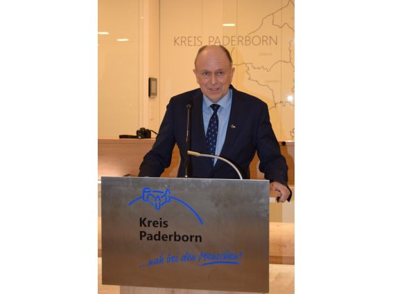THW-Einsatzkräfte erhalten Bundesflutmedaille - Fluthilfe 2021 © Kreis Paderborn
